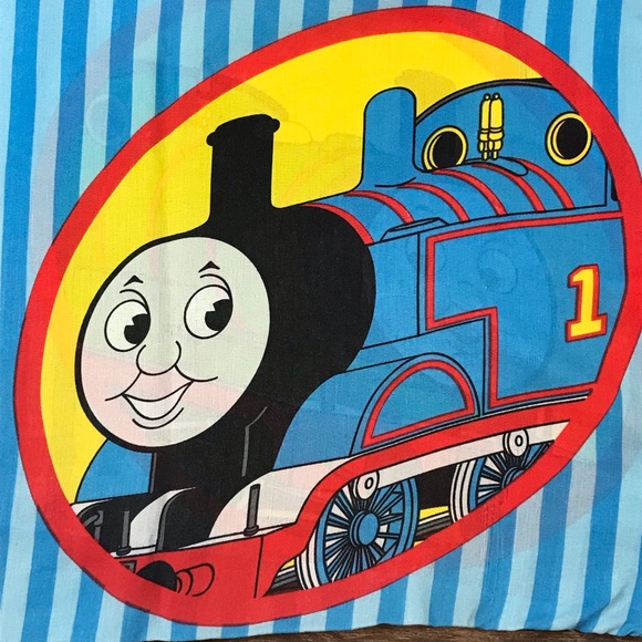 Thomas The Tank Engine & Friends Percy Limited Vintage 2000s Standard Pillowcase - Picture 2 of 7